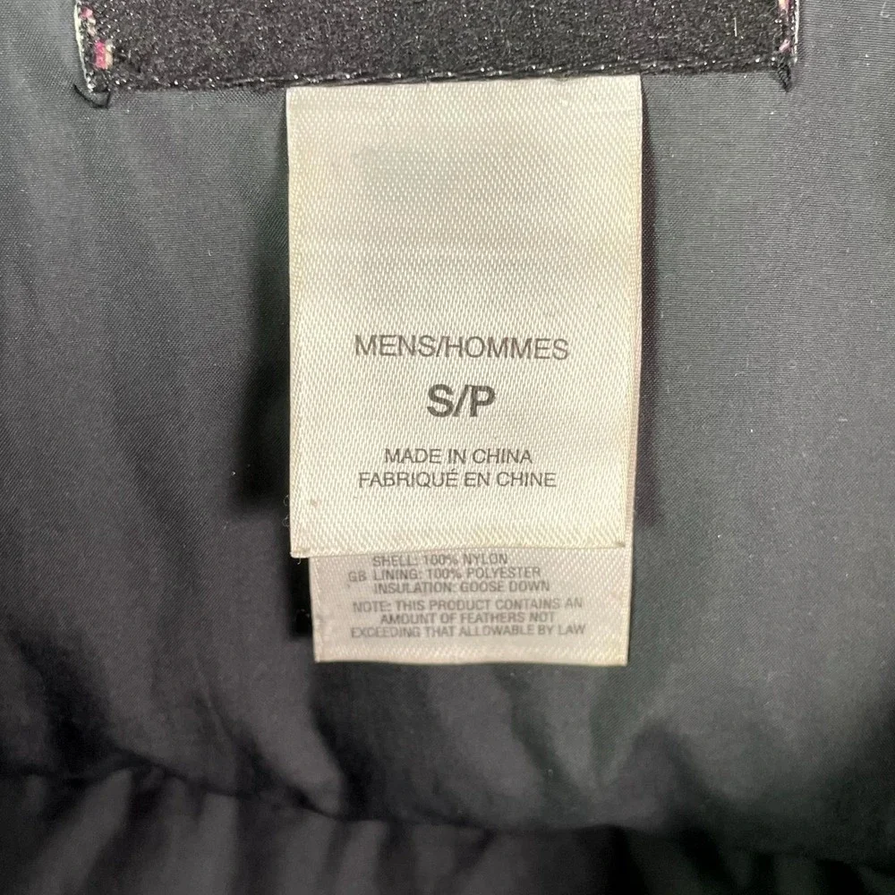 The North Face Puffer Vest Men Small Quilted Full Zip Mock Neck Outdoor Gorpcore